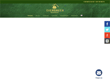 Tablet Screenshot of evergreen-bansko.com